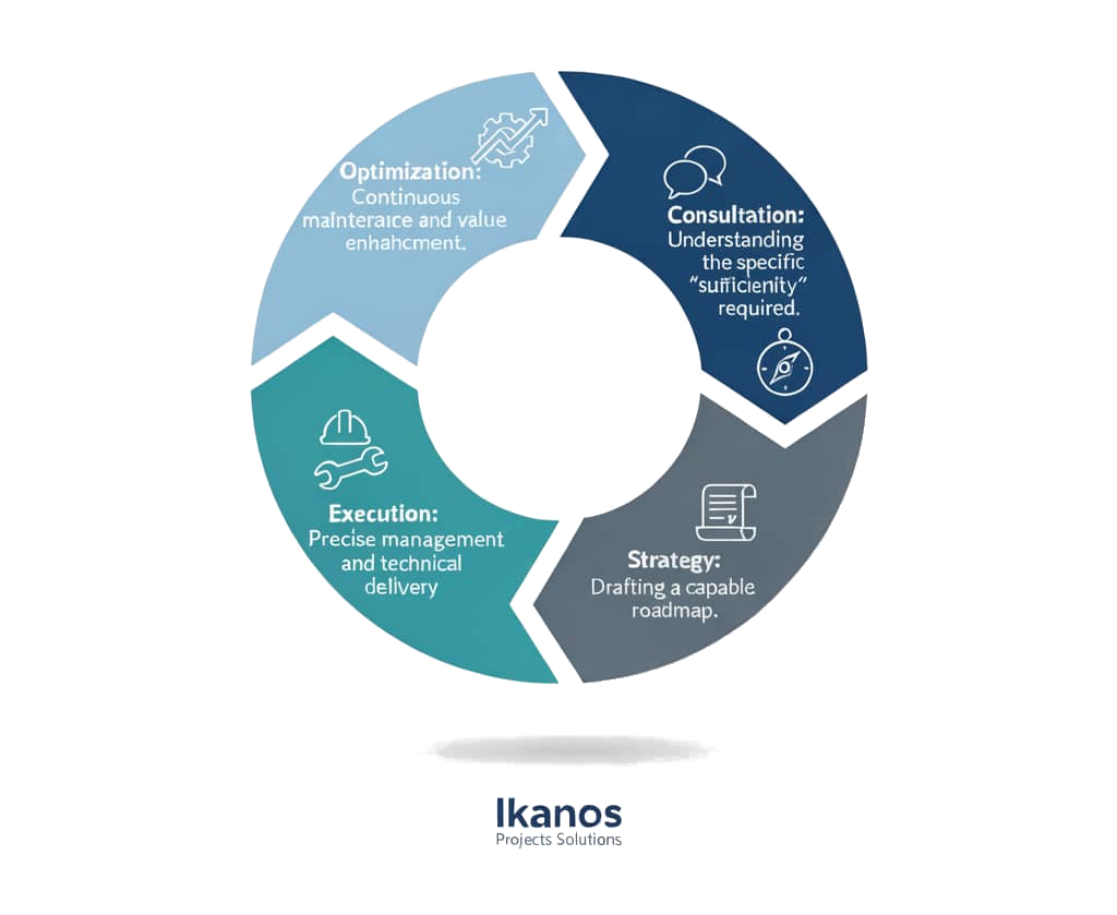Ikanos Approach (Process): Consultation, Strategy, Execution, Optimization